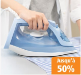Jusqu’à 50 % de réduction sur les fers à repasser & systèmes de repassage chez Fust