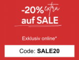 C&A – 20% de réduction supplémentaire sur les articles soldés