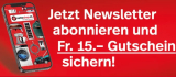 Code de réduction Nettoshop de 15 CHF pour l’inscription à la newsletter