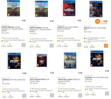 Fust LOKAL: Jeux PS4/PS5 variés à 4.90 CHF et 9.90 CHF