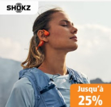 Jusqu’à 25 % de réduction sur les écouteurs Shokz chez Fust