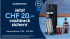 Obtenez 20 CHF de remise chez nettoshop sur les machines à eau pétillante SodaStream.