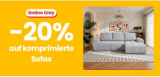 Jusqu’à 20 % de réduction sur les canapés pliables chez Conforama