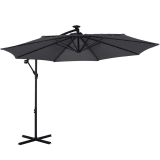 Parasol à pied articulé BAY avec LED, 300 cm, à prix avantageux chez Gonser