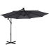Parasol à pied articulé BAY avec LED, 300 cm, à prix avantageux chez Gonser