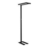 Lampadaire LED LANA (intensité lumineuse variable) en aluminium noir