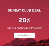 Offre Sunday Club chez Ochsner Sport – 20% de réduction sur la gamme Outdoor