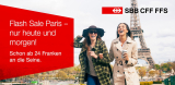 Vente Flash SBB jusqu’au 7 janvier : à partir de 24 francs pour Paris