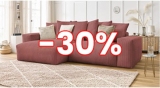 Bobochic Paris : -30% sur les canapés disponibles immédiatement chez Conforama