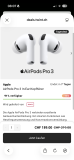 AirPods Pro 3 au nouveau meilleur prix