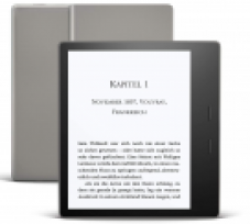 Liseuse Kindle Oasis, au design fin, dotée d’une lampe de lecture avec température d’éclairage ajustable, couleur tendance graphite, résistante à l’eau, 8 Go, Wifi