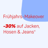 30% de réduction sur les vestes, pantalons et jeans chez Ackermann