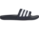 adidas Adiletten COMFORT blanc/bleu foncé, 40 2/3