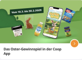 Coop App, Jeu-concours de Pâques, Jeu-concours avec des produits gratuits, 19.03.–30.03.