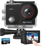 AKASO EK7000 Pro Caméra d’action 4K avec carte mémoire microSDXC 64 Go