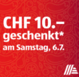 Chez Aldi : Aujourd’hui 06.07, un cadeau de 10.00 CHF pour un achat de 50.00 CHF ou plus !
