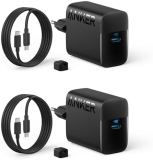 Anker 45W USB C Chargeur Rapide (Lot de 2 / 2 x 1,5 m Câbles)
