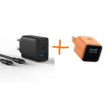 Chargeur Anker Nano 45 W USB-C avec écran intelligent et mode économie d’énergie au meilleur prix + chargeur Anker 20 W offert