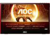 “AOC Monitor 16G3″ – Moniteur portable 15.6” Full HD 144Hz au meilleur prix