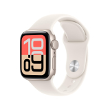 Apple Watch SE 3 40mm Boîtier en aluminium Starlight chez Manor au meilleur prix