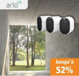 Jusqu’à 52% de réduction sur les caméras de sécurité Arlo Pro 5