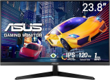 ASUS Eye Care VY249HGR – Moniteur Full HD de 24 pouces – 120 Hz, 1 ms MPRT, AdaptiveSync, GameFast Input – Panneau IPS, Vesa 100×100, 16:9, 1920×1080, D-Sub, HDMI