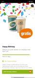 Migrolino Gratuit Boisson Chaude pour l’Anniversaire