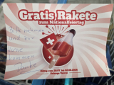 Glace « Rakete » gratuite au kiosque