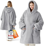 Plaid polaire BEDSURE avec manches en taille L