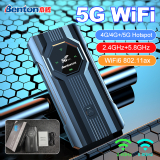 Benton Plug Play 5G MiFi Routeur SIM Portable 5G 7000 mAh 2,4 GHz 5,8 GHz AX1200 Mbit/s