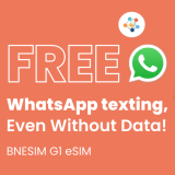 WhatsApp gratuit dans 199 pays + 30% de codes promotionnels pour BNESIM