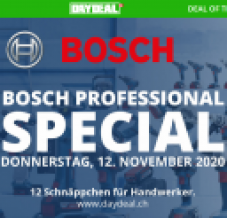 [Annonce] Journée spéciale sur les outils électroportatifs professionnels BOSCH chez DayDeal.ch