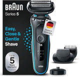 Rasoir électrique pour hommes Braun Series 5, rasage à sec, étanche, 51-M4500cs, vert menthe