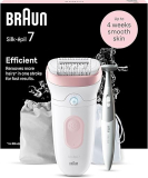 Braun Silk-épil 7, Épilateur Femme Blanc, Rose sur Amazon au nouveau meilleur prix !