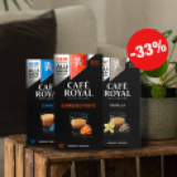 Café Royal : 33% de réduction sur tout