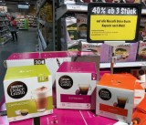 Aujourd’hui, dans les magasins physiques de Coop et via sa boutique virtuelle, 40% de réduction (à partir de 3 pièces) sur toutes les capsules Nescafé Dolce Gusto de votre choix.