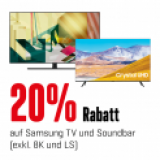 Chez InterDiscount : Une réduction de 20% sur les téléviseurs et barres de son Samsung