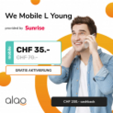 Pour tous les moins de 30 ans – Sunrise We Mobile L Young comme au Black Friday