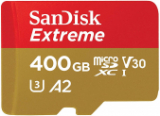 Carte mémoire micro SDXC SanDisk Extreme 400 Go (Amazon Allemagne)