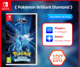 Pokémon Diamant Étincelant (Nintendo Switch) en promotion sur AliExpress