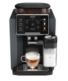 Machine à café automatique Krups Sensation EA9129 en noir avec réservoir à lait chez nettoshop