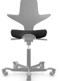 Housse de siège HAG pour Capisco 8010 en gris et noir chez Office World