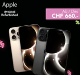 Divers iPhone 16 Pro/Pro Max d’Apple reconditionnés avec différents espaces de stockage sur DeinDeal