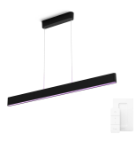 Philips Hue White & Color Ambiance Ensis Pendant Light and Dimmer Switch in White and Black at DayDeal