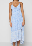 Robe longue AIR CHASE V NECK HALTER HIGH LOW de Hollister Co. en bleu clair chez Lounge by Zalando
