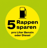 Bon pour le carburant Coop Pronto 5 cts/litre de rabais