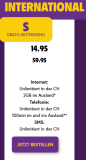 TalkTalk International S avec 50% de réduction pendant 6 mois (tout illimité en CH, 2 Go de roaming, 100 min vers & à l’étranger)