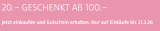 Bon Manor de CHF 20.- offert pour tout achat de CHF 100.-, valable jusqu’au 21.3.
