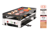 Solis 5 en 1 Table Grill pour 8 (Raclette & Pizzagrill) avec chauffage inférieur et zone froide, vainqueur du test Kassensturz, en promotion chez Fust
