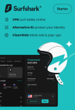 Surfshark VPN pour un nombre illimité d’appareils 2 clés d’essai de 2 mois GLOBAL (utilisateurs enregistrés)